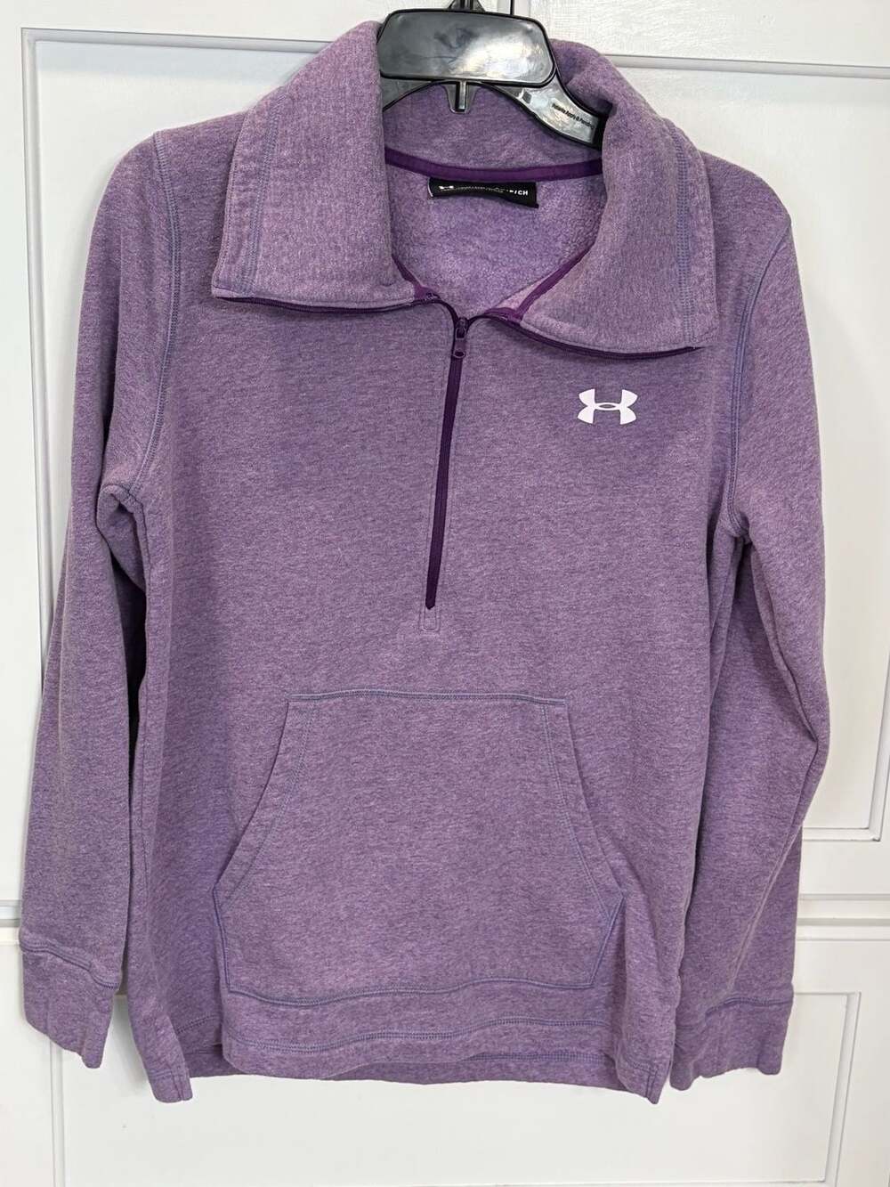 Under Armour Women's Favorite Fleece 1/2 Zip Mock Neck Pullover Sweatshirt